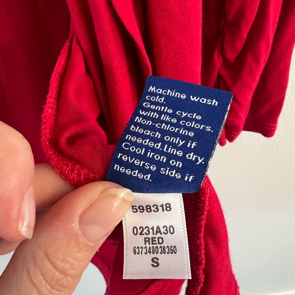 Apt 9 Red Lightweight Cardigan - Picture 4 of 4